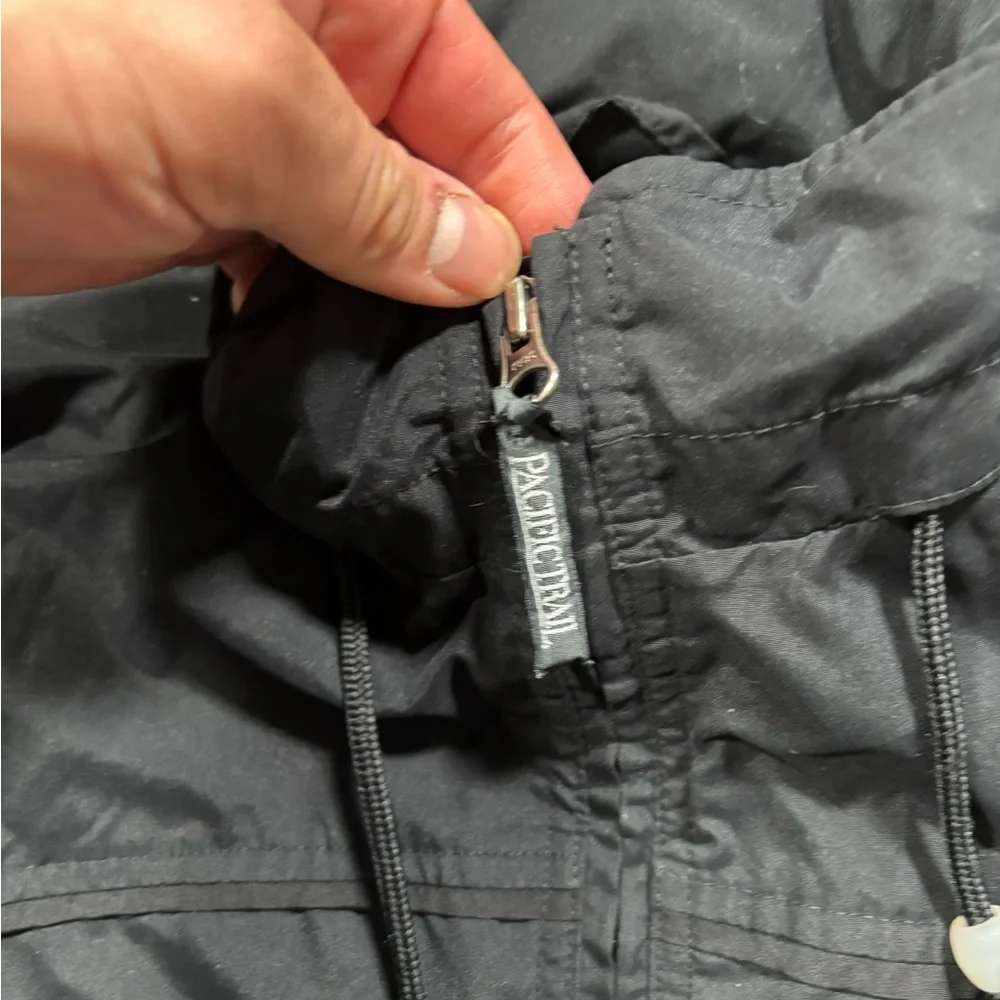 Womens Pacific Trail Performance Windbreaker Jacket w/ Packable Hood size M‎
